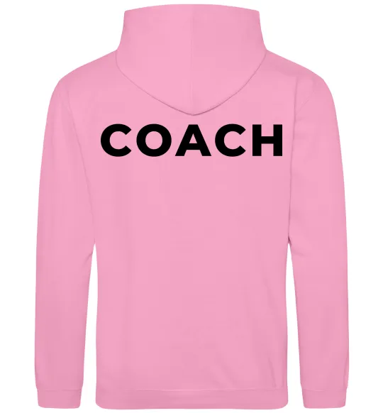 Женская толстовка (худи) Coach Розовый фото