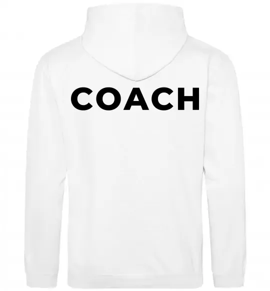 Женская толстовка (худи) Coach Белый фото