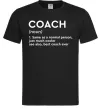 Мужская футболка Coach noun Черный фото