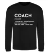 Світшот Coach noun Чорний фото
