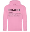 Женская толстовка (худи) Coach noun Розовый фото