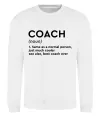Свитшот Coach noun Белый фото