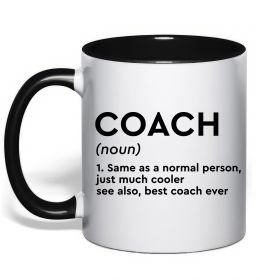 Чашка с цветной ручкой Coach noun