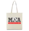 Еко-сумка Mixed Martial Arts MMA Бежевий фото
