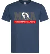 Мужская футболка Mixed Martial Arts MMA Темно-синий фото