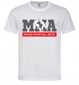 Чоловіча футболка Mixed Martial Arts MMA Білий фото