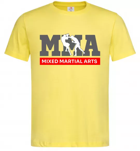 Мужская футболка Mixed Martial Arts MMA Лимонный фото