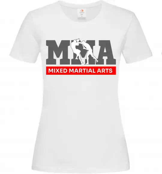 Жіноча футболка Mixed Martial Arts MMA Білий фото