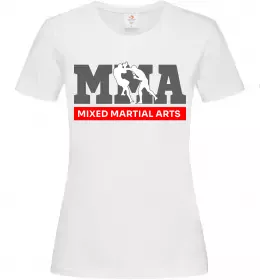 Женская футболка Mixed Martial Arts MMA Белый фото