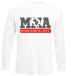 Лонгслив Mixed Martial Arts MMA Белый фото