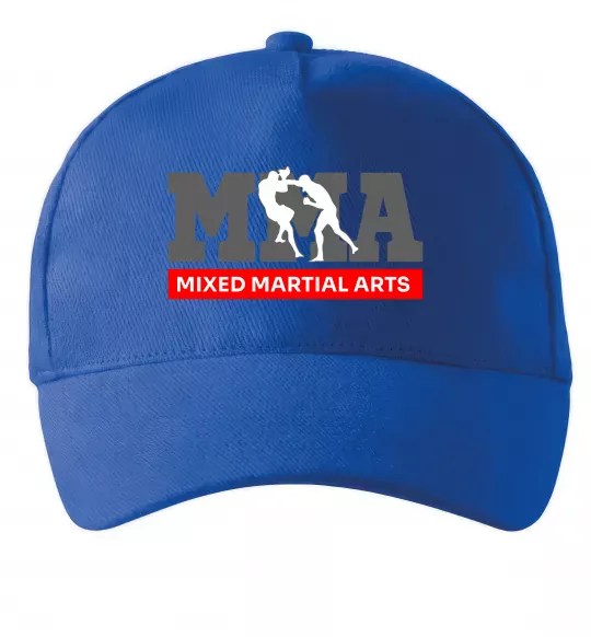 Кепка Mixed Martial Arts MMA Ярко-синий фото