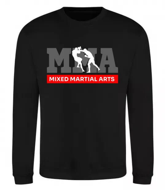 Свитшот Mixed Martial Arts MMA Черный фото