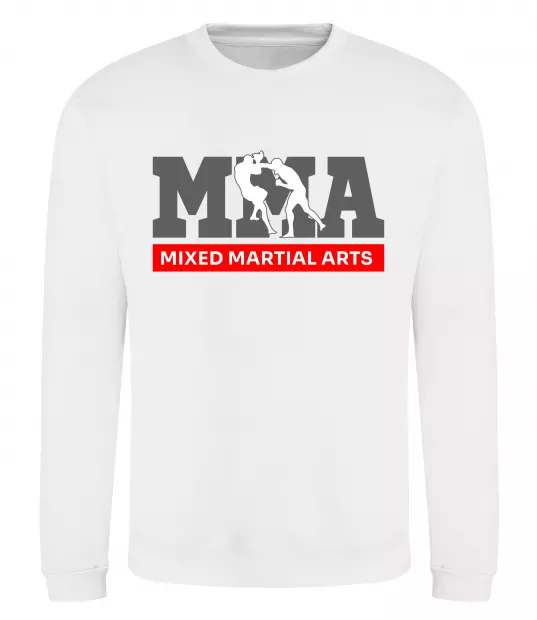 Свитшот Mixed Martial Arts MMA Белый фото