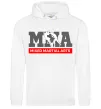 Жіноча толстовка (худі) Mixed Martial Arts MMA Білий фото