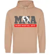 Жіноча толстовка (худі) Mixed Martial Arts MMA Пісочний фото