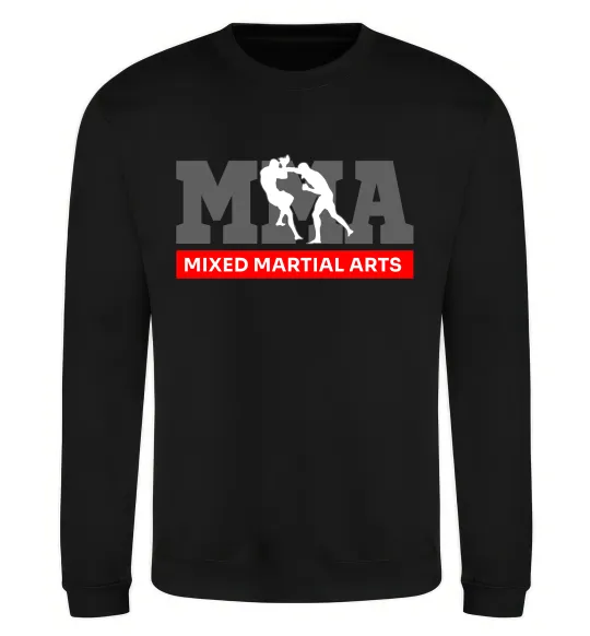 Свитшот Mixed Martial Arts MMA Черный фото