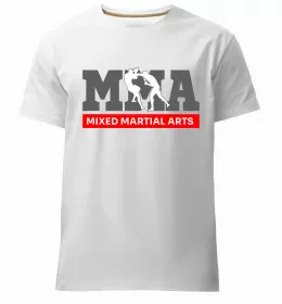 Мужская премиум футболка Конор Макгрегор Белый фото