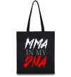 Еко-сумка MMA in my DNA Чорний фото