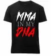 Мужская премиум футболка MMA in my DNA Черный фото