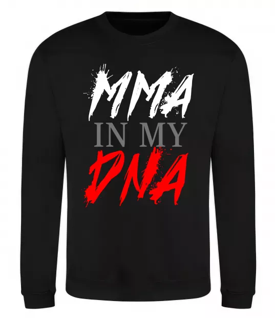 Свитшот MMA in my DNA Черный фото