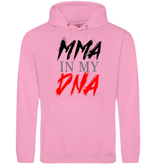 Женская толстовка (худи) MMA in my DNA Розовый фото