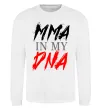 Світшот MMA in my DNA Білий фото