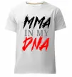 Мужская премиум футболка MMA in my DNA Белый фото