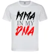 Мужская футболка MMA in my DNA Белый фото