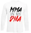 Лонгслив MMA in my DNA Белый фото