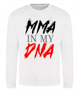 Свитшот MMA in my DNA Белый фото