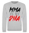 Свитшот MMA in my DNA Серый меланж фото