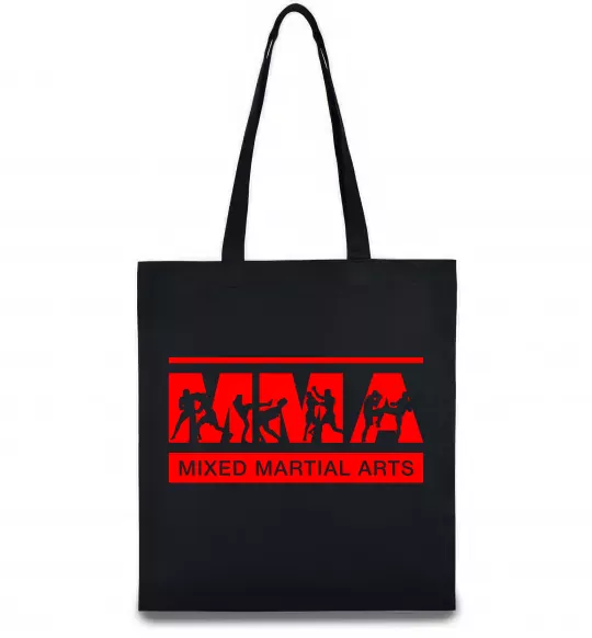 Эко-сумка MMA борці Черный фото