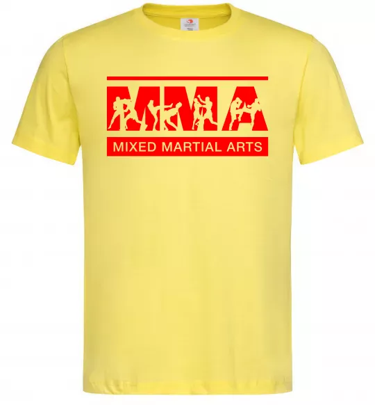 Мужская футболка MMA борці Лимонный фото