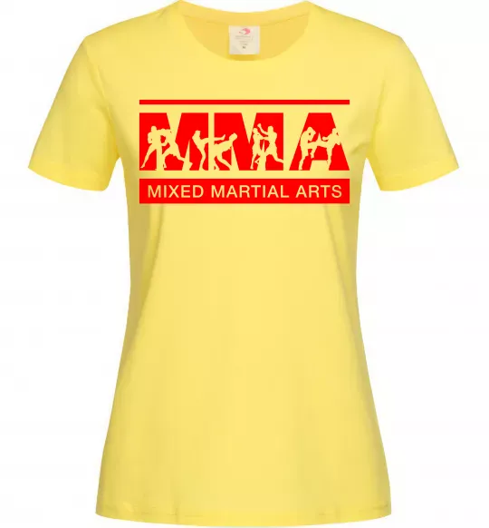 Женская футболка MMA борці Лимонный фото
