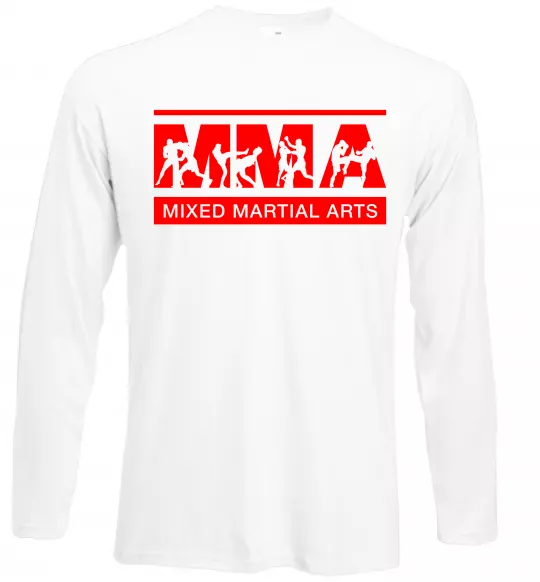 Лонгслив MMA борці Белый фото