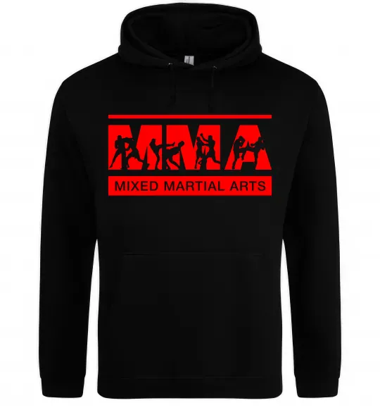 Женская толстовка (худи) MMA борці Черный фото