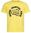 Мужская футболка MMA Mixed Martial Arts Лимонный фото