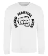 Свитшот MMA Mixed Martial Arts Белый фото