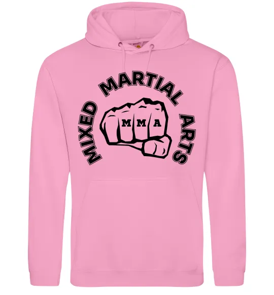 Мужская толстовка (худи) MMA Mixed Martial Arts Розовый фото