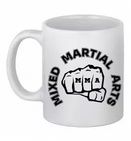 Чашка керамическая MMA борці Белый фото