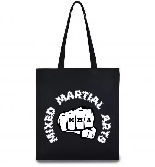 Эко-сумка MMA Mixed Martial Arts Черный фото