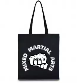 Еко-сумка MMA Mixed Martial Arts Чорний фото