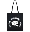 Эко-сумка MMA Mixed Martial Arts Черный фото