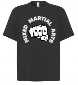 Футболка Оверсайз MMA Mixed Martial Arts Черный фото