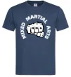 Мужская футболка MMA Mixed Martial Arts Темно-синий фото