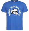 Мужская футболка MMA Mixed Martial Arts Ярко-синий фото