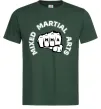 Мужская футболка MMA Mixed Martial Arts Темно-зеленый фото