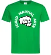 Мужская футболка MMA Mixed Martial Arts Зеленый фото