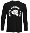 Лонгслив MMA Mixed Martial Arts Черный фото