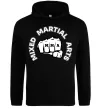Женская толстовка (худи) MMA Mixed Martial Arts Черный фото